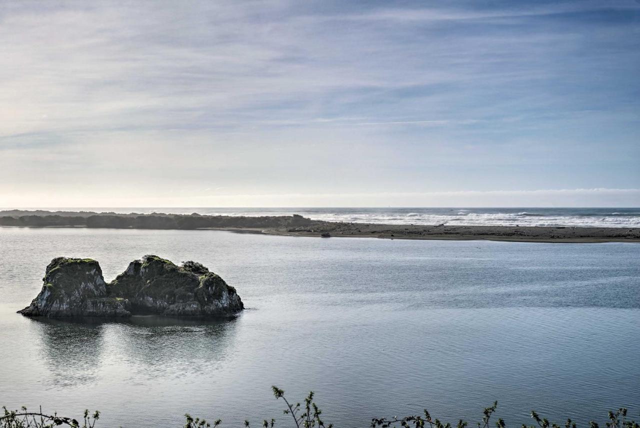 Smith River Vintage Cabin Oceanfront Deck And Views المظهر الخارجي الصورة
