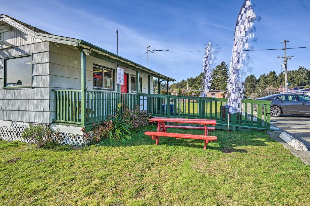 Smith River Vintage Cabin Oceanfront Deck And Views المظهر الخارجي الصورة